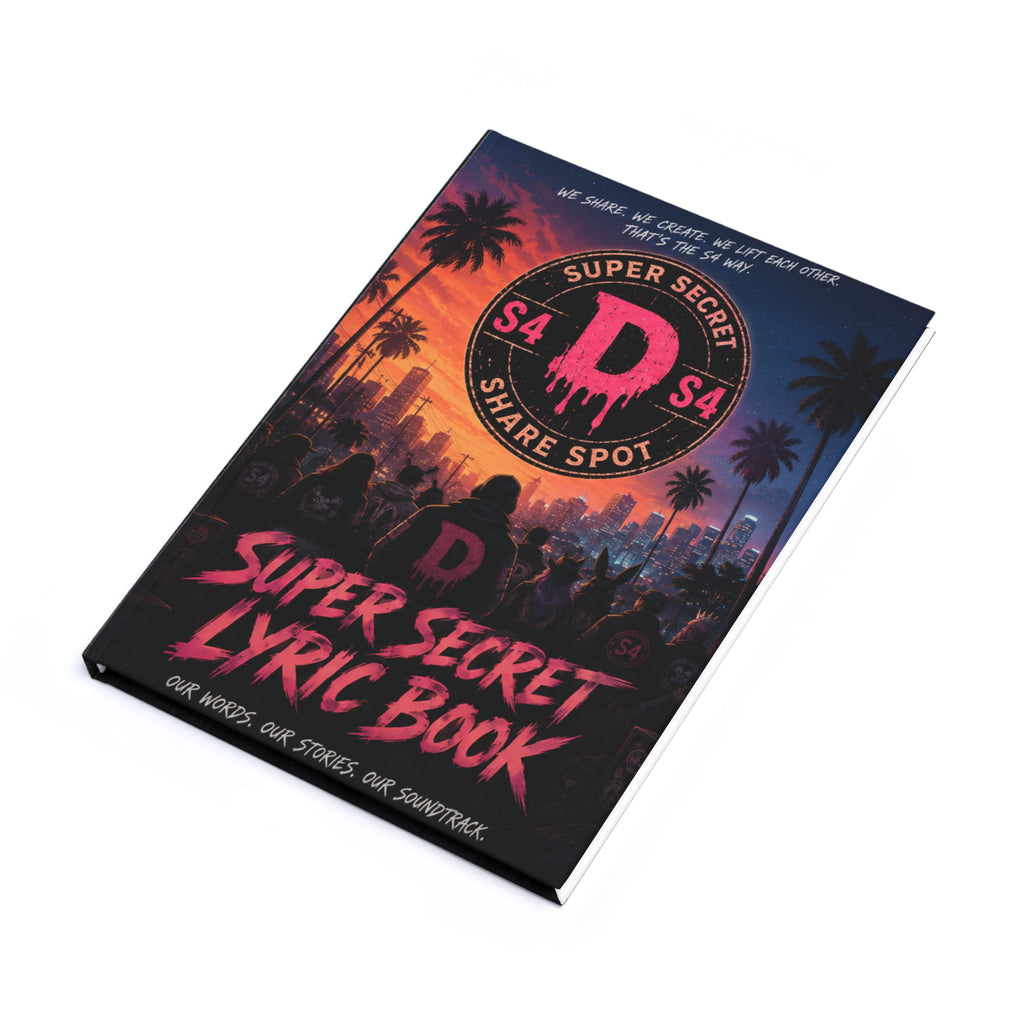 Super Secret Lyric Book Hardcover Journal (A5) - S4 Notebook