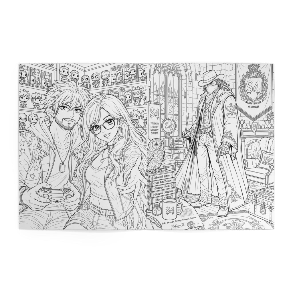 Super Secret Coloring Book