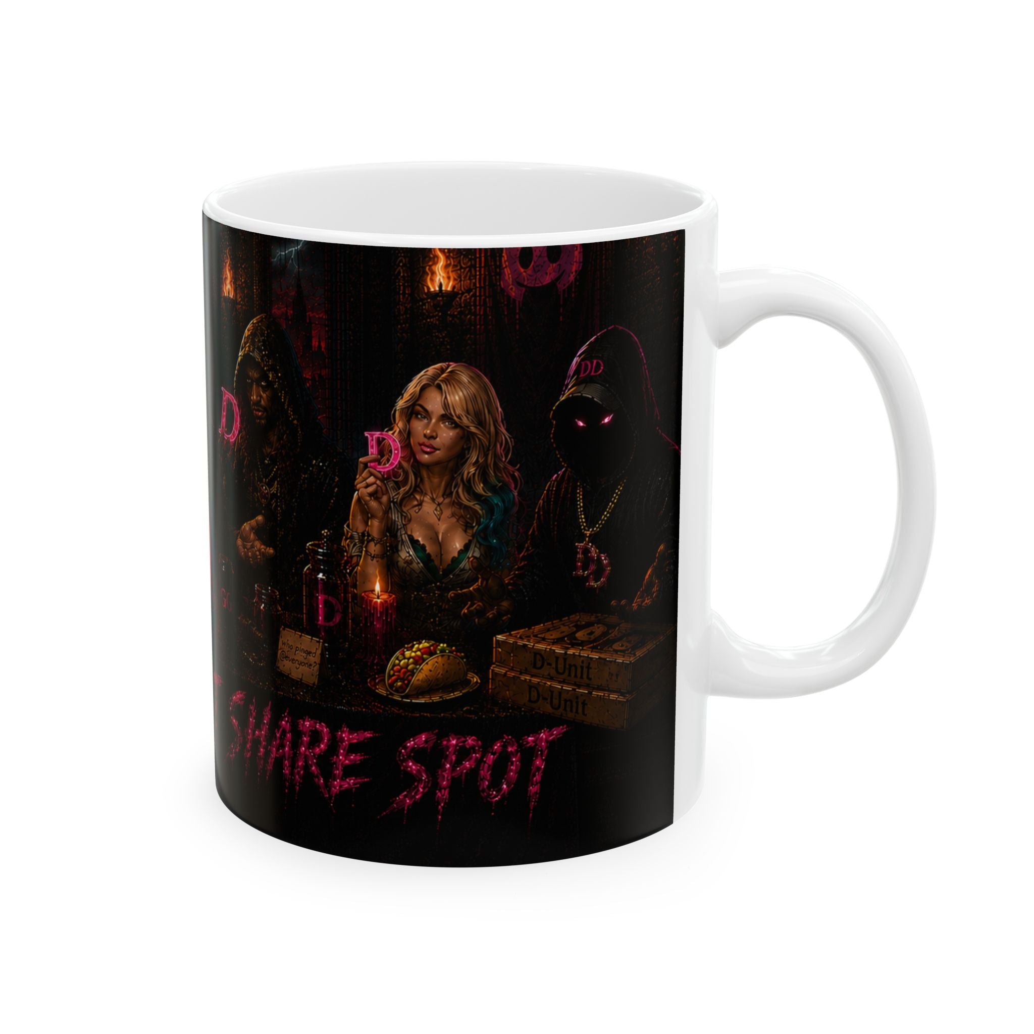 Super Secret Share Spot OG Discord Banner Coffee Mug (11oz/15oz)