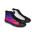 Super Secret UFO Sunset Retro High-Top Sneakers