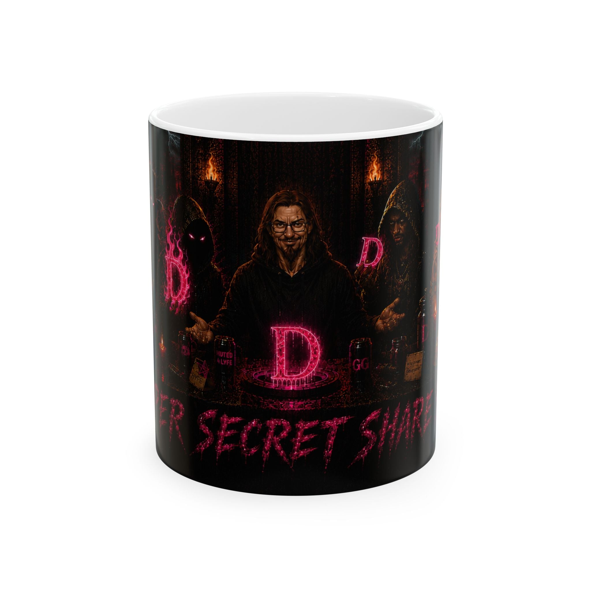 Super Secret Share Spot OG Discord Banner Coffee Mug (11oz/15oz)