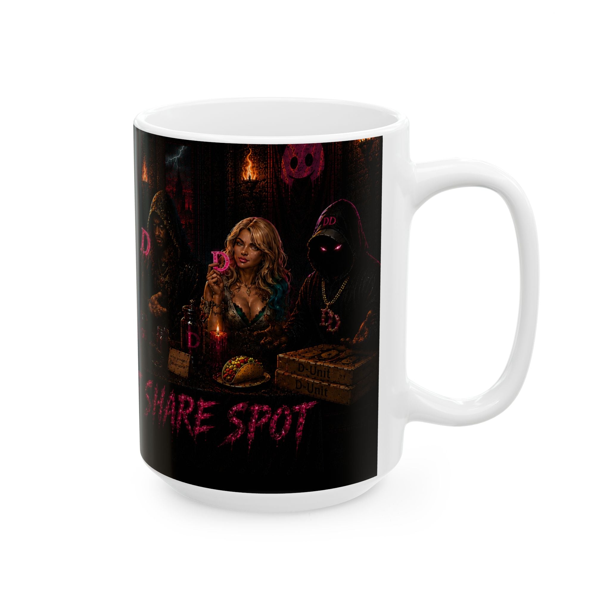 Super Secret Share Spot OG Discord Banner Coffee Mug (11oz/15oz)