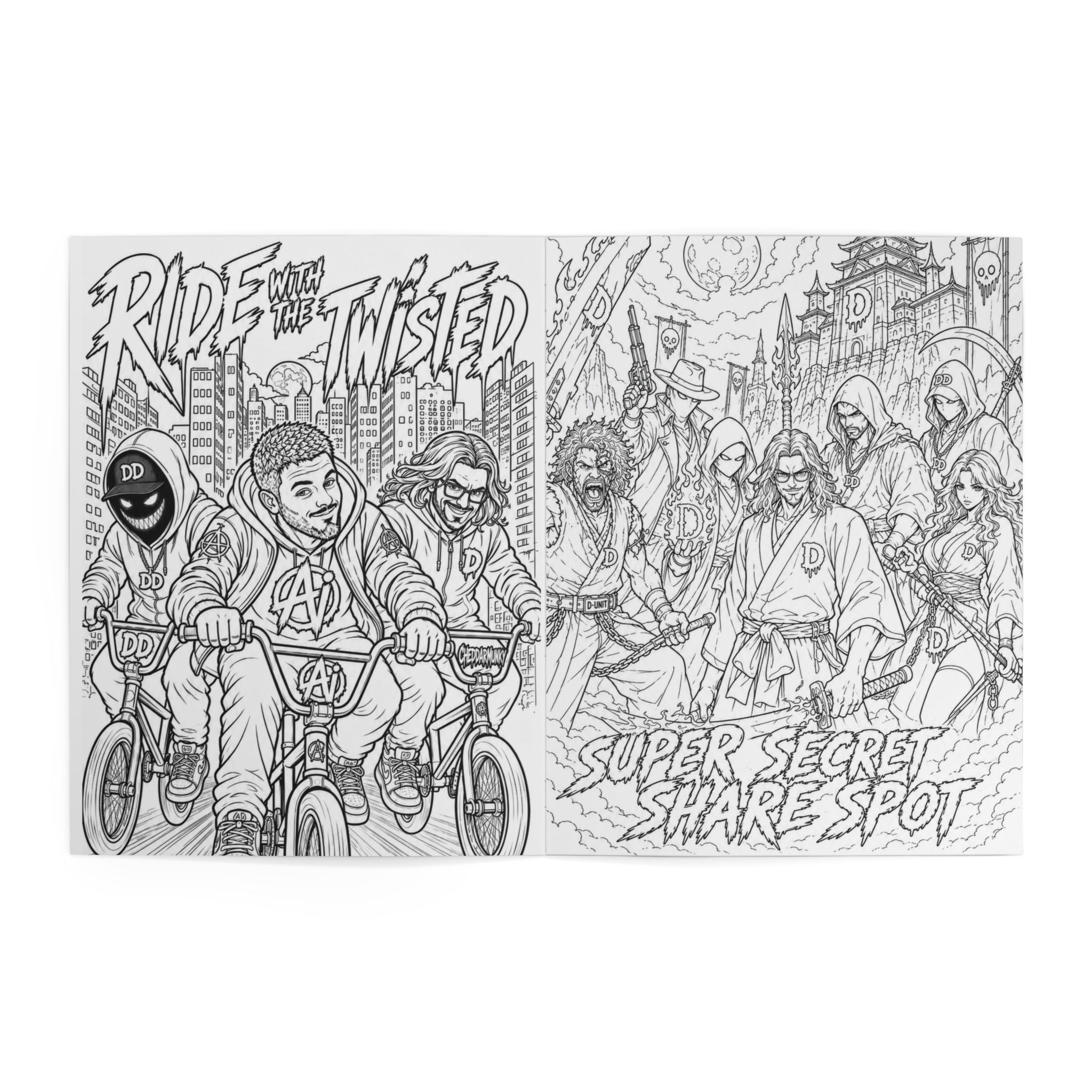 Super Secret Coloring Book