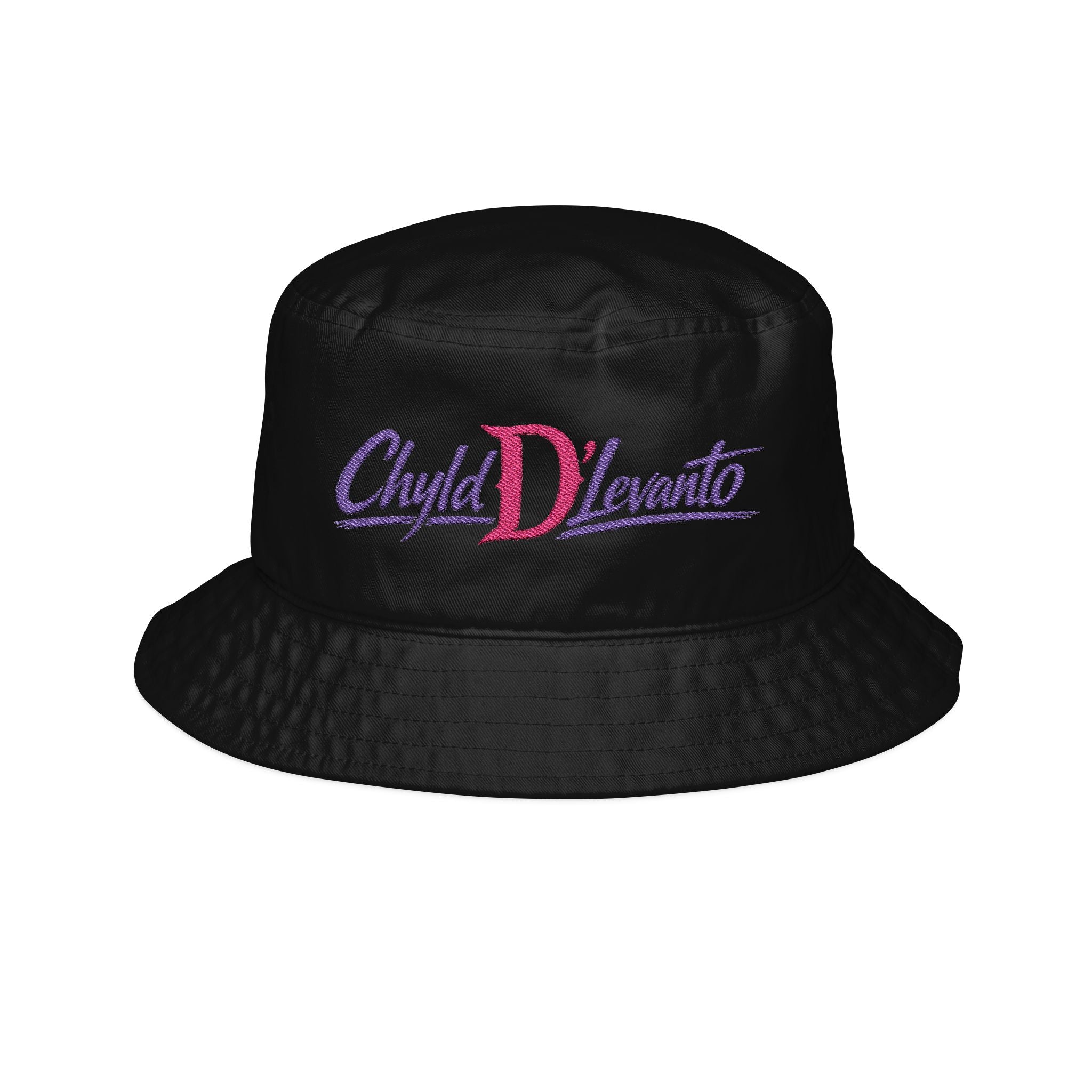 Chyld D'Levanto Logo Embroidered Bucket Hat