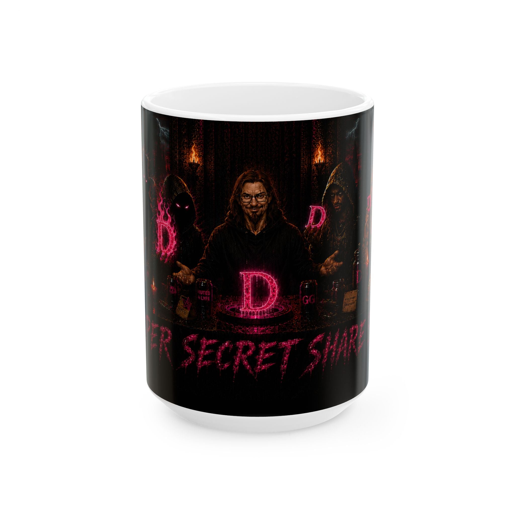 Super Secret Share Spot OG Discord Banner Coffee Mug (11oz/15oz)